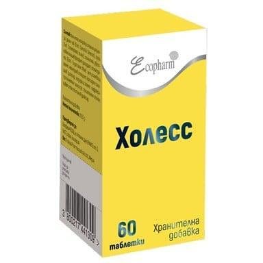 Холесс за баланс на холестерола х 60 табл. | Ecopharm