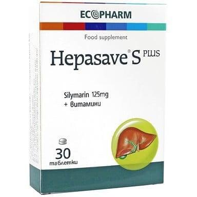 Хепасейф S плюс за жлъчка и черен дроб х 30 табл. | Ecopharm
