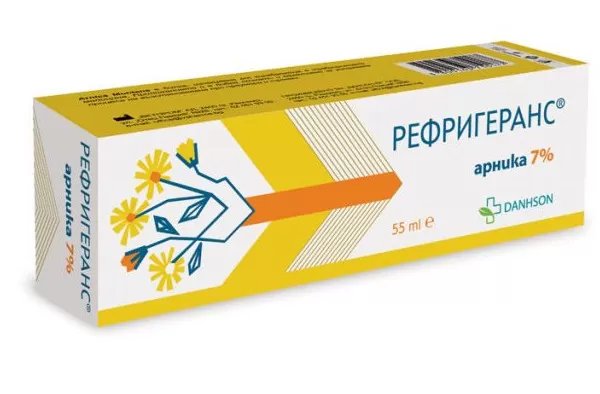 Рефригеранс арника 7% гел при контузии и травми х 55 мл | Danhson