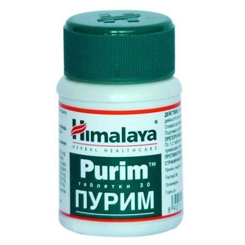 Пурим при проблеми с кожата x 30 табл. | Himalaya Drug Co.
