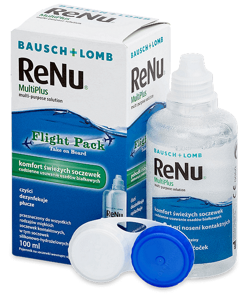 Реню Мултиплюс разтвор за лещи 100 мл | Bausch & Lomb