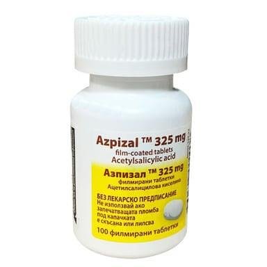 Азпизал 325 мг х 100 табл.