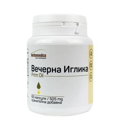 Прим Ойл масло от вечерна иглика 505 мг х 60 капсули | Herbamedica
