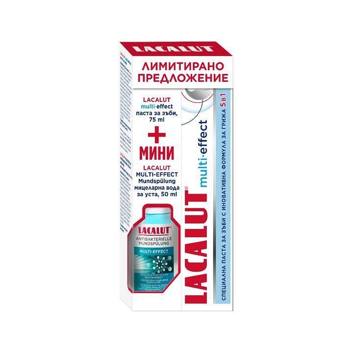 Лакалут мулти ефект паста за зъби + мицеларна вода за уста | Natur Product