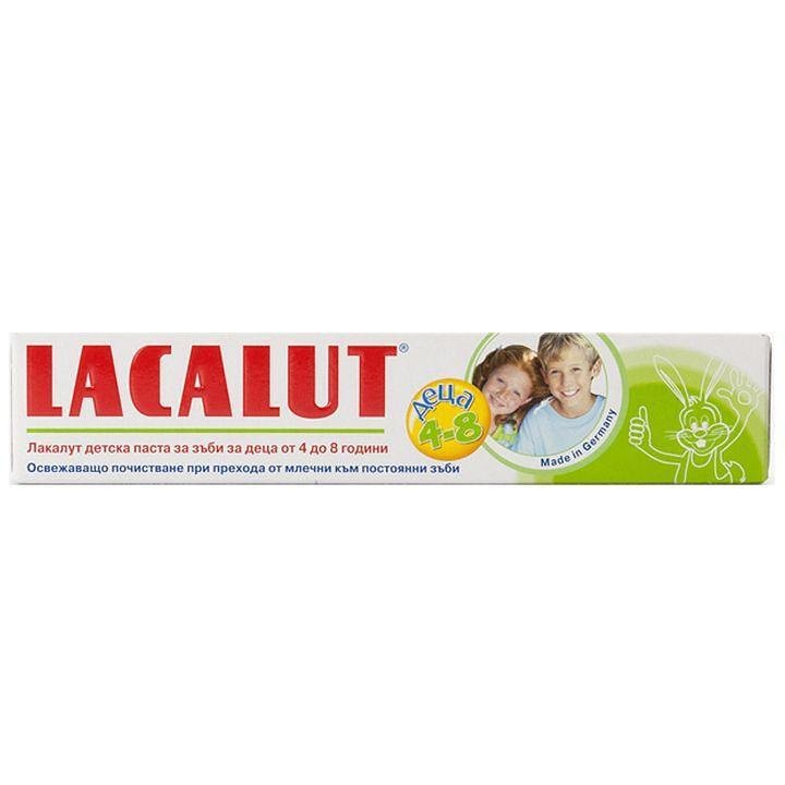 Лакалут детска паста за зъби 4 - 8 г. х 50 мл. | Natur Product