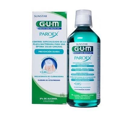 Гъм Пароекс 0.06% вода за уста х 500 мл | Gum