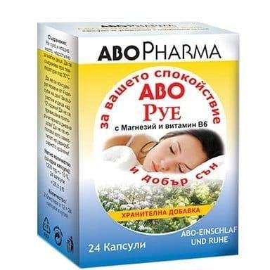 Руе за спокойствие и сън х 24 капс.| AboPharma