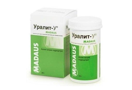 Уралит - У 2,4 г./2,5 г. х 28 гр. гранули | Meda Pharma