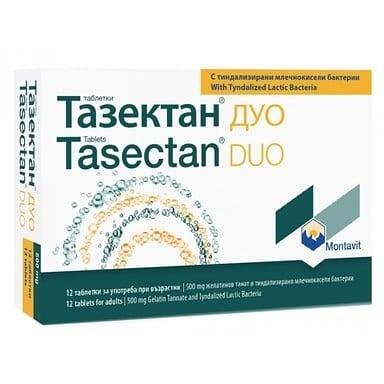 Тазектан Дуо при диария х 12 табл. | Montavit