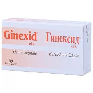 Гинексид за интимна хигиена и защита вагинални овули х 10 | Naturpharma