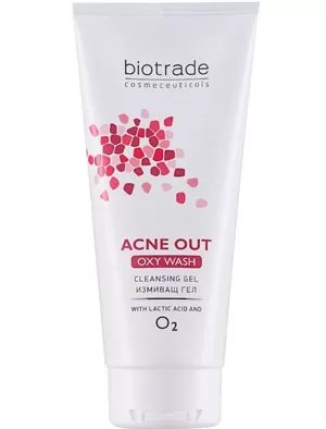 Акне Аут Oxi Wash измивен гел за лице при кожа склонна към акне х 200 мл | Biotrade