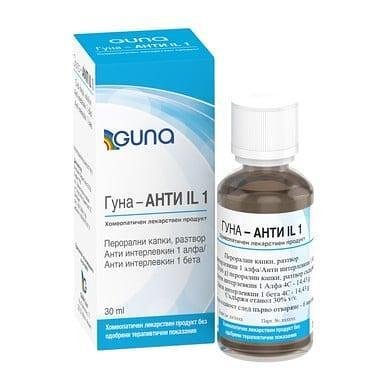 Гуна-Анти IL 1 капки при възпалитени процеси x 30 мл | Guna