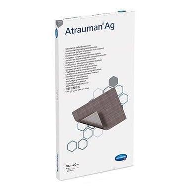 Хартман Atrauman Ag Мазева превръзка със сребро размер 10/20 см х 3 броя | Paul Hartmann
