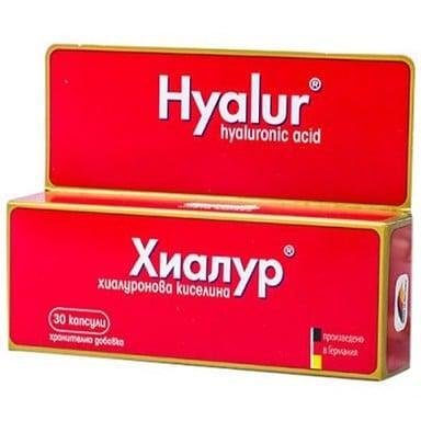 Хиалур хиалуронова киселина х 30 капс. | Naturpharma