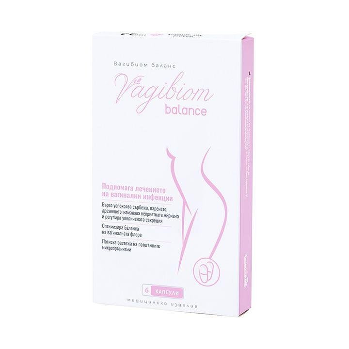 Вагибиом баланс плюс вагинални капсули х 6 | Naturpharma