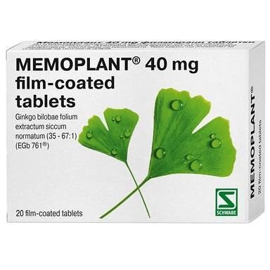 Мемоплант за памет и концентрация 40 мг. х 20 табл. | Natur Produkt