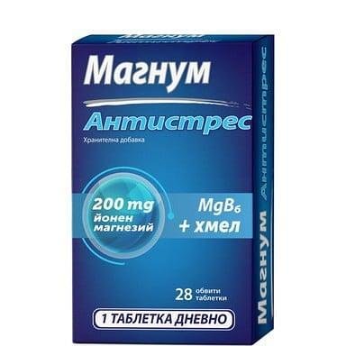 Магнум антистрес за успокоение на нервната система х 28 табл. | Natur Produkt