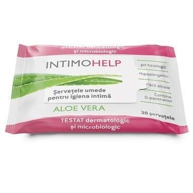 Интимохелп интимни кърпички с алое х 20 бр. | Natur Produkt