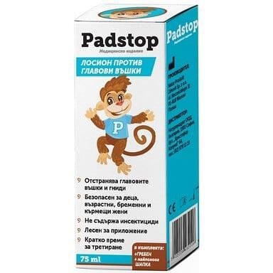 Падстоп лосион против въшки х 75 мл. | Natur Produkt
