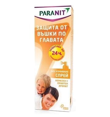 Паранит протекшън спрей за защита от въшки х 100 мл. | Omega Pharma