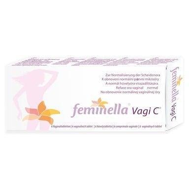 Феминела ваги 250 мг. х 6 вагинални табл. | Angelini Pharma