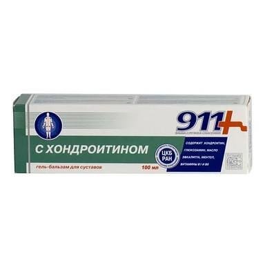 911 Хондроитин гел-балсам за тяло х 100 мл | Twins Tec