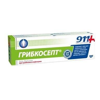 911 Грибкосепт гел за ръце и крака х 100 мл | Twins Tec