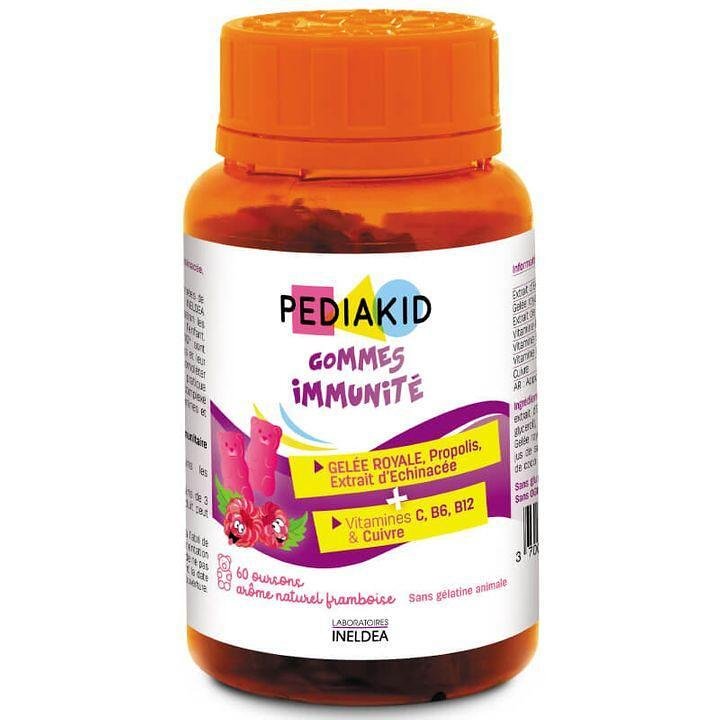 Педиакид за имунитет х60 дъвчащи мечета | PEDIAKID
