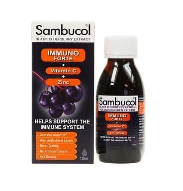 Самбукол имуно форте сироп 120 ml. | Pharma Care