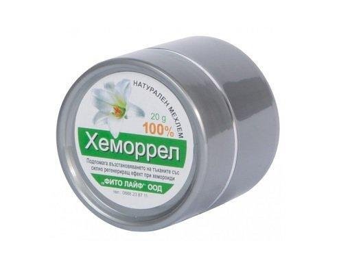 Хеморрел мехлем при хемороиди х20 г. | Phyto Life