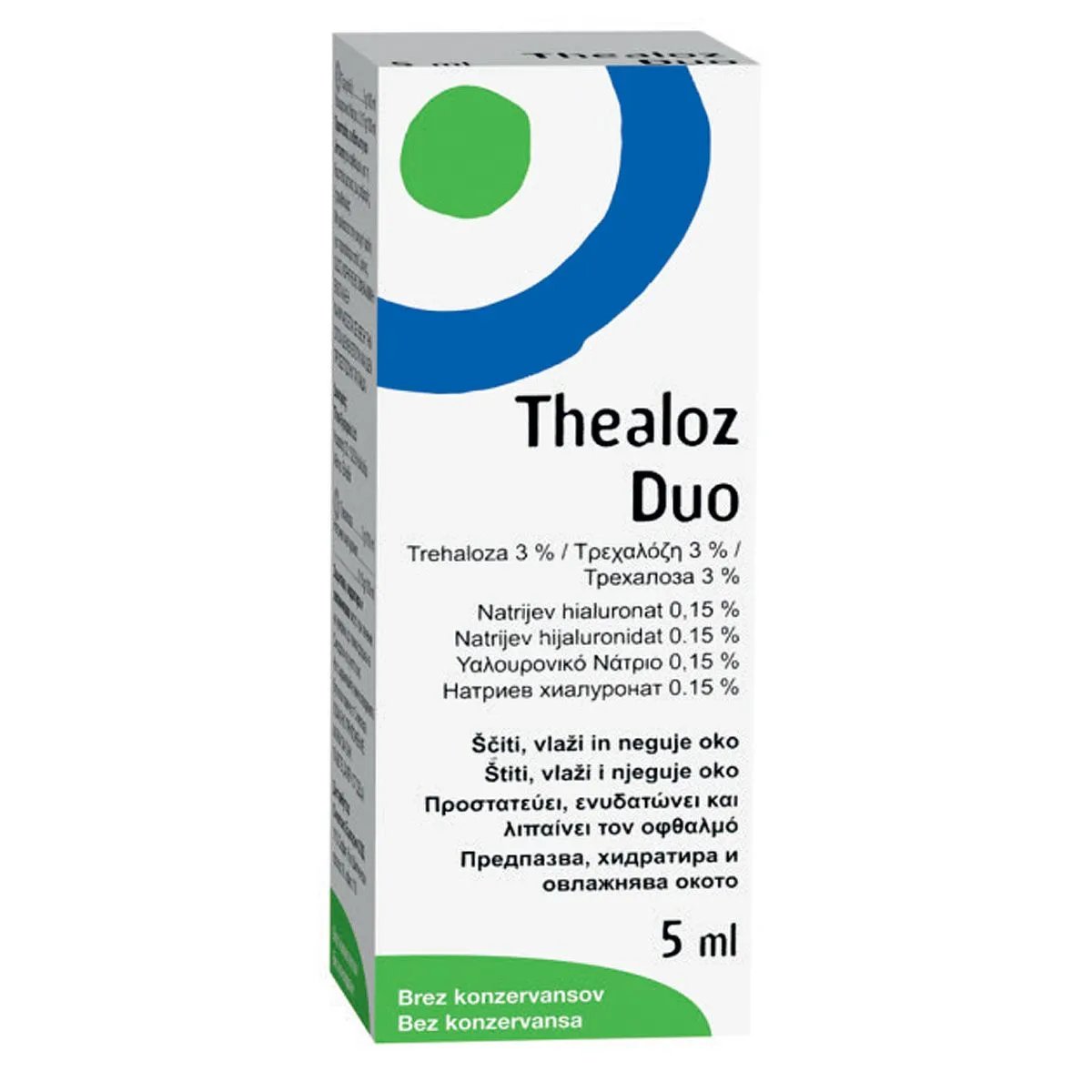 Теалоз Дуо капки за очи х 5 мл | Laboratories Thea