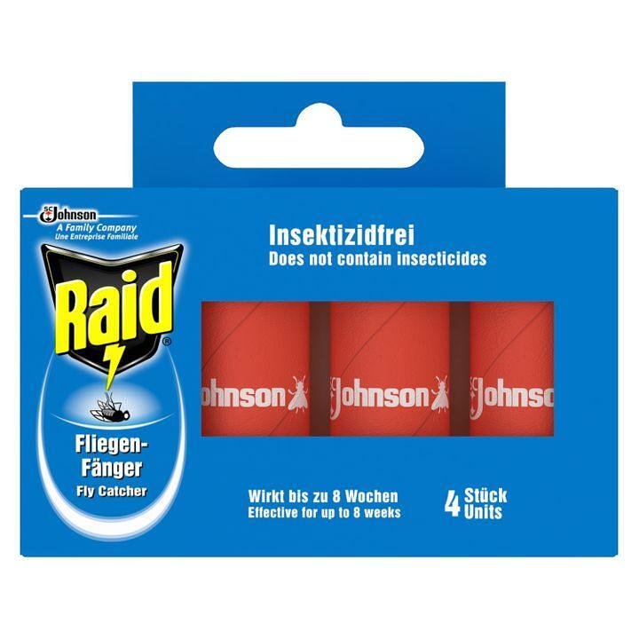 Капан за мухи x4 бр. ленти | Raid