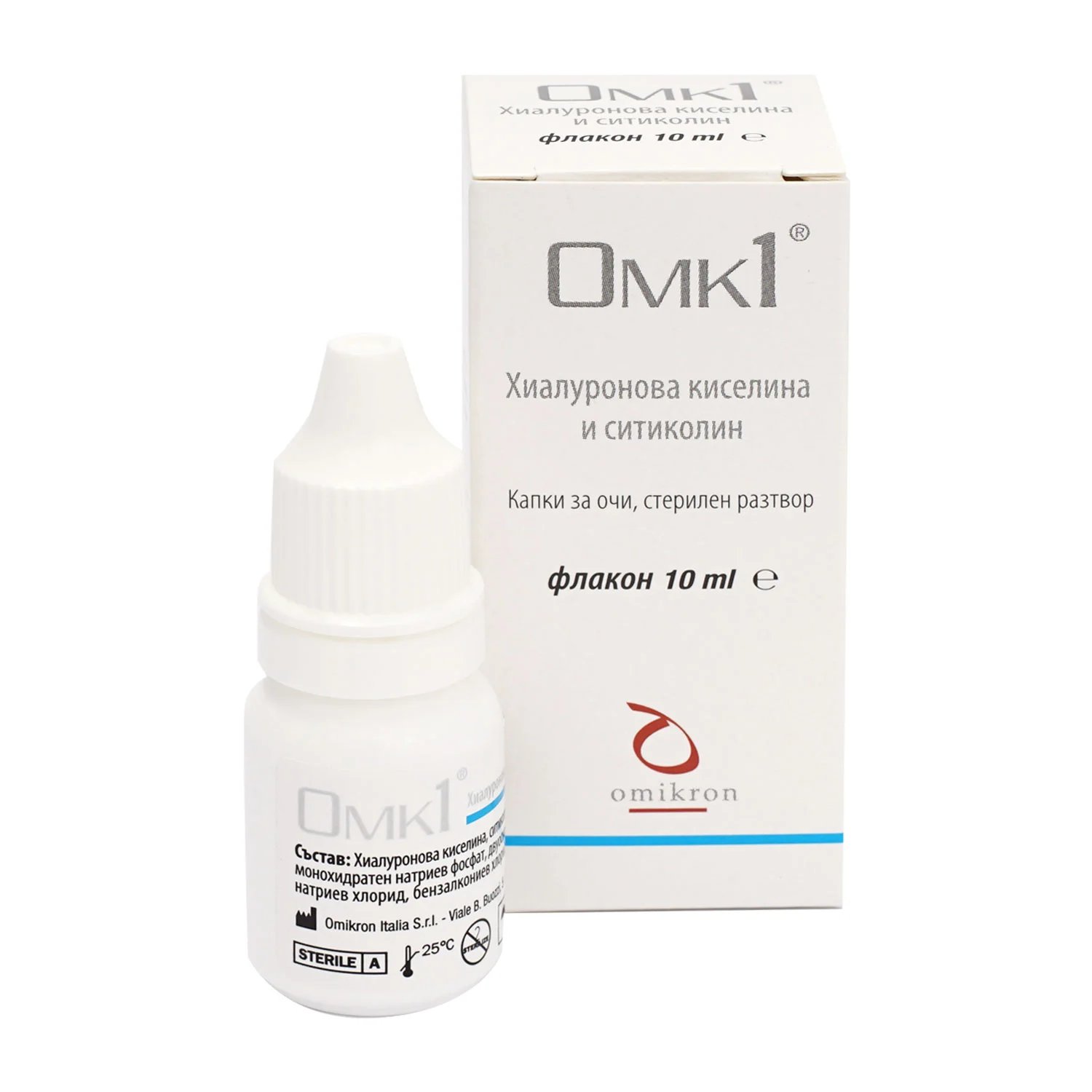ОМК 1 капки за очи x10 мл | Unipharma
