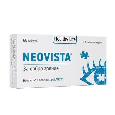 Неовиста за добро зрение 154 мг x 60 таблетки | Healthy Life
