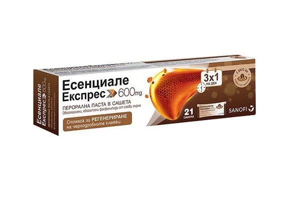 Есенциале Експрес 600 мг. х 21 сашета | Sanofi