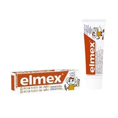 Elmex детска паста за зъби до 6 год. х50 мл. | Colgate