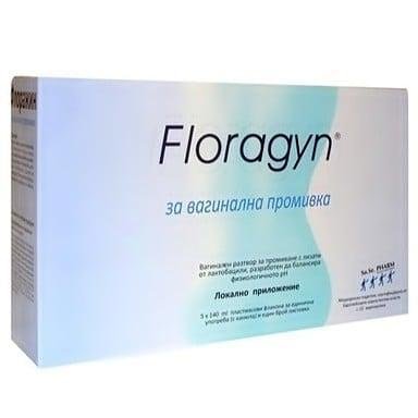 Флоражин вагинален разтвор за промивка х5 флакона | So.Se.Pharm