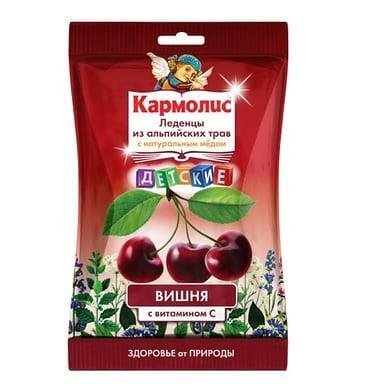 Кармолис бонбони с мед и витамин C вкус на череша х75 гр.| Sevex Pharma