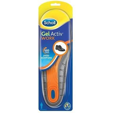 Scholl gel аctiv мъжки стелки за работа x2 бр.| Scholl