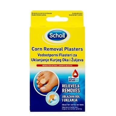 Scholl лепенки за премахване на кожни втърдявания x8 бр.| Scholl