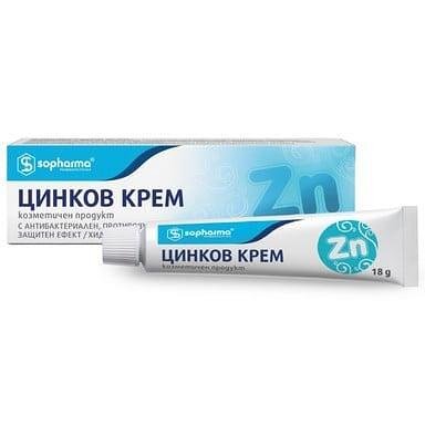 Цинков крем x18 гр.| Sopharma