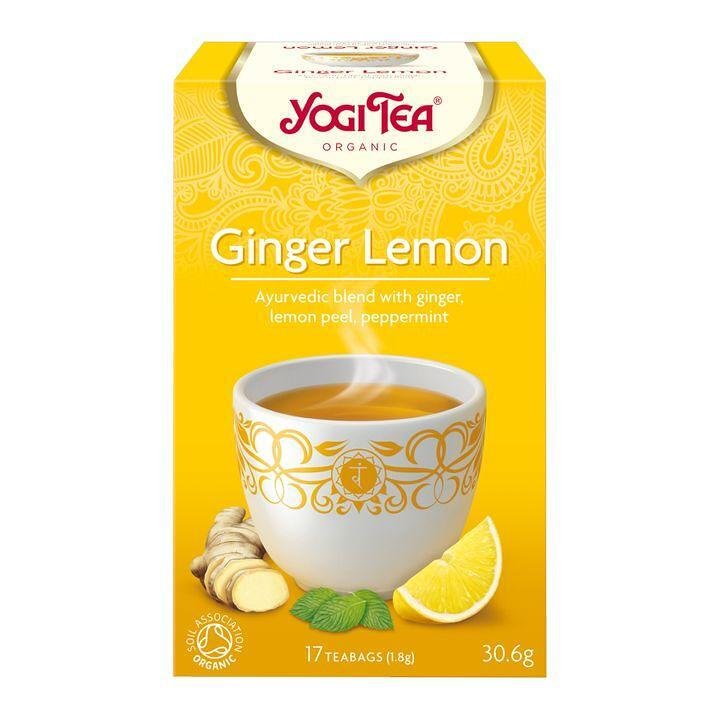 Чай Йоги Био Аюрведичен джинджифил и лимон х 17 бр. | Smart Organic
