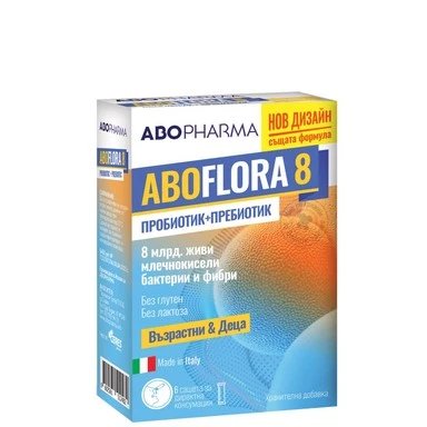 Флора 8 пробиотик за възрастни и деца х 6 саш. | AboPharma