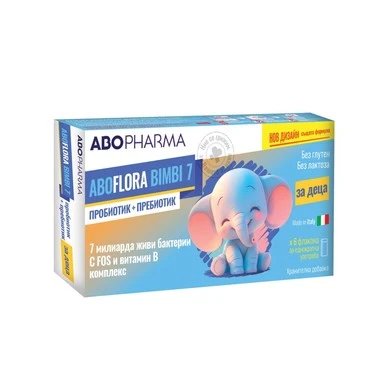 Флора Бимби 7 пробиотик за деца х 6 флак. | AboPharma