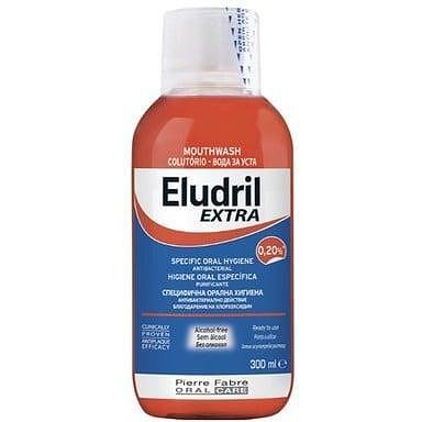 Eludril Extra 0.2% антибактериална вода за уста х300 мл.| Pierre Fabre