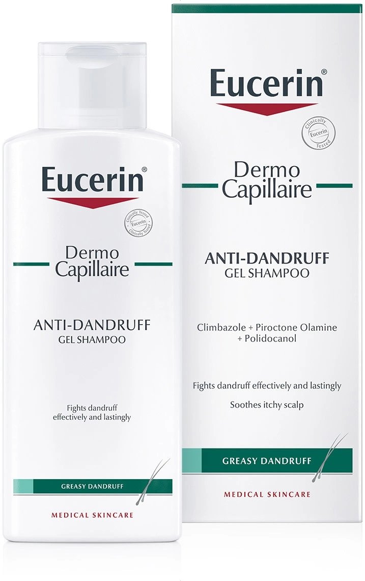 Eucerin DermoCapillaire шампоан против пърхот мазен скалп x 250мл.| Eucerin