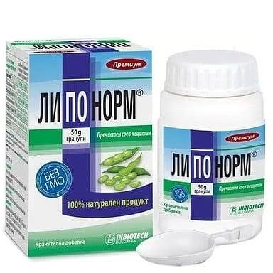 Липонорм гранули за понижаване на холестерола х50 г.| Inbiotech