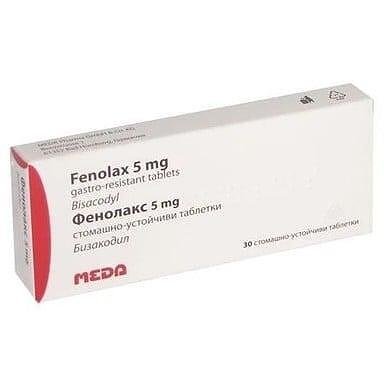 Фенолакс 5 мг. x30 табл.| Meda Pharma