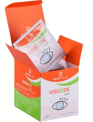 Визикод Очи за ясно зрение х 30 саш. | Bionat Pharma
