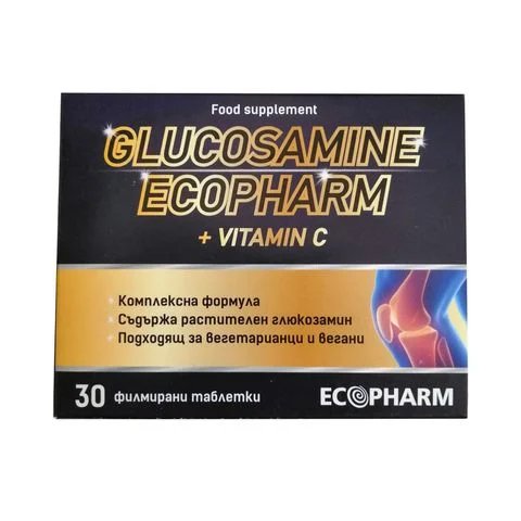 Глюкозамин 1500 + витамин С х30 табл.| Ecopharm